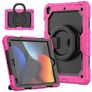 Mobigear RingGuard iPad 9 (2021) Cover Hård plast / Silikone Bagsidecover + Stander - Magenta