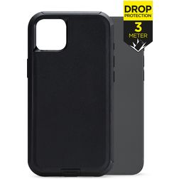 Mobilize Defender iPhone 15 Plus Hårdt Bagsidecover Stødsikkert - Sort