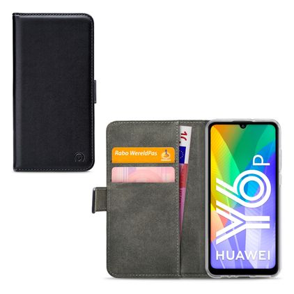 Mobilize Classic Gelly Wallet Huawei Y6p Wallet case - Black