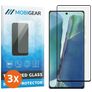 Mobigear Curved Samsung Galaxy Note 20 Cristal templado Protector de pantalla - Compatible con fundas - Negro (pack de 3)