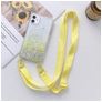 Mobigear Lanyard iPhone 13 Pro Max TPU flessibile Cover con cordino - Giallo