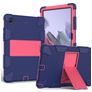 Mobigear ShieldStand Samsung Galaxy Tab A8 10.5 (2021) Plastica rigida / Silicone Back cover + Supporto - Blu / Rosso