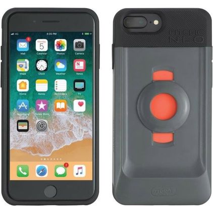 Tigra FitClic Neo Case iPhone 8 Plus Hard Case Back cover Shockproof - Black