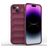 Mobigear Bumpy iPhone 15 Plus Flexibel TPU Skal - Vinröd