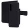 Mobiparts Samsung Galaxy A36 Etui Skóra naturalna Etui z klapką 2w1 z odpinanymi pleckami typu portfel - Czarny