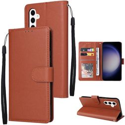 Mobigear Wallet Samsung Galaxy S26 Plus Plånboksfodral med sedelfack - Brun