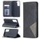 Mobigear Rhombus Slim Samsung Galaxy S21 Funda tipo libro - Negro
