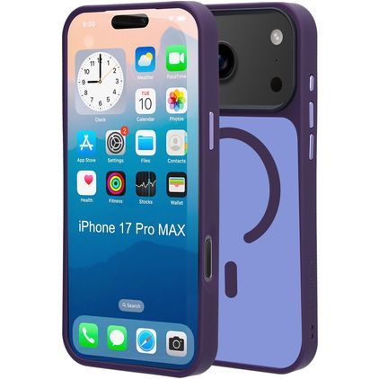 Mobiparts Hardcover iPhone 17 Pro Max MagSafe Tvrdý plast Zadní kryt - Satin Purple