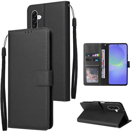 Mobigear Wallet Samsung Galaxy A57 Funda tipo libro Cartera - Negro