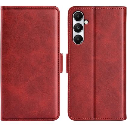 Mobigear Slim Magnet Samsung Galaxy A05 Funda tipo libro Cartera - Rojo