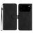 Mobigear Stitch iPhone 17 Pro Max Funda tipo libro Cartera - Negro