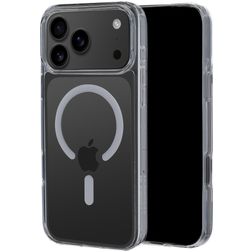 Mobiparts Hardcover Gennemsigtig iPhone 18 Pro Max MagSafe Hårdt Bagsidecover - Gennemsigtig