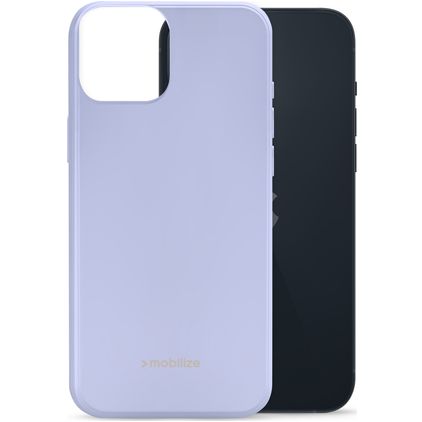 Mobilize Rubber Gelly iPhone 14 Plus TPU flexível Capa traseira - Pastel Purple