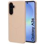 Mobiparts Slim Line Samsung Galaxy A36 MagSafe Funda Plástico rígido Carcasa - Dune Sand