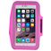 Mobigear Portamóvil para correr Neopreno Funda deportiva Brazalete deportivo (max 16 cm x 8 cm) - Magenta
