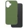 CARE by PanzerGlass Fashionable iPhone 16 Silicona MagSafe Carcasa - Verde