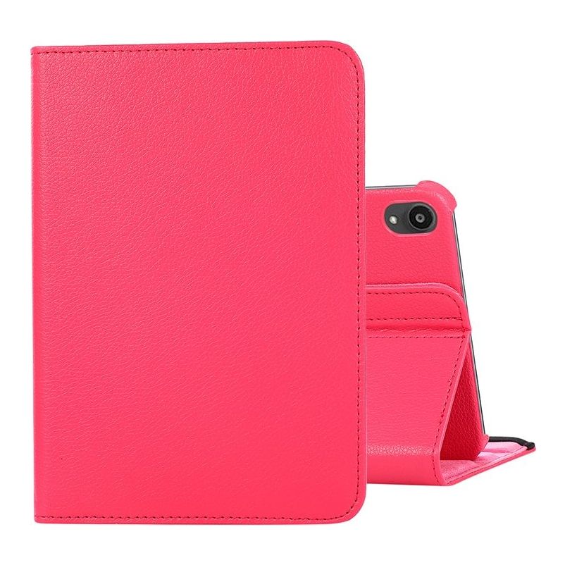 Mobigear DuoStand iPad Mini 6 (2021) Funda tipo libro giratoria - Magenta