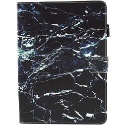 Mobigear Marble iPad 5 (2017) Funda tipo libro - Negro