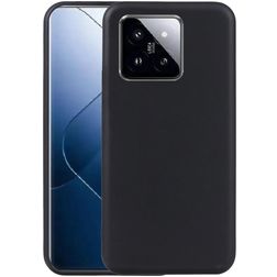 Mobigear Basics Xiaomi 15 Pro Elastyczne TPU Etui plecki - Czarny