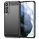 Mobigear Brushed Slim Samsung Galaxy S23 Joustava TPU Suojakuori - Musta