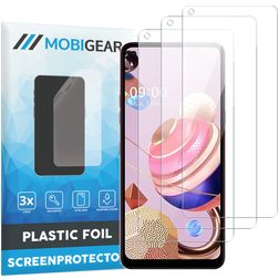 Mobigear LG K51s Screen Protector Film - Case Friendly (3-Pack)