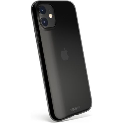 Nudient Thin iPhone 11 Fleksibel TPU Bagsidecover - Ink Black