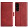 Mobigear Slim Magnet Samsung Galaxy S23 FE Capa livro Carteira - Vermelho