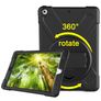 Mobigear SureGrip XGuard iPad 5 (2017) Kova muovi / Silikoni Suojakuori + Teline - Musta