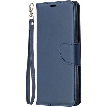 Mobigear Excellent Samsung Galaxy Note 20 Ultra Pungetui med Seddelrum - Blå