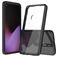 Mobigear Crystal Google Pixel 5 Hard Case Back cover - Clear / Black