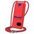 Mobigear Lanyard Card Google Pixel 10a Silicone Capa com cordão e porta-cartões - Vermelho