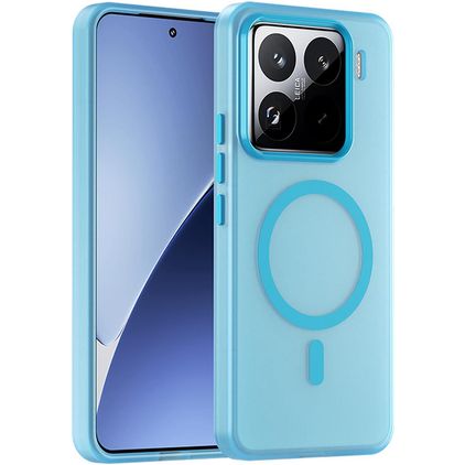 Mobigear Shockproof Xiaomi 15 Pro MagSafe Hårdt Bagsidecover - Blå