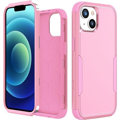 Mobigear Ultra Tough iPhone 15 Hardcase Back cover Antiurto - Rosa