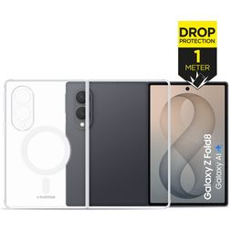 Mobilize Naked Protection Clear Samsung Galaxy Z Fold 8 MagSafe Hard Case Back cover Shockproof - Clear