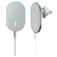 Mobigear Round MagSafe Supporto auto Bocchetta dell'aria Magnetico Universale - Bianco