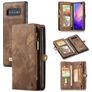 CaseMe 008 Samsung Galaxy S10 Case Detachable 2-in-1 Wallet Case Wallet - Brown