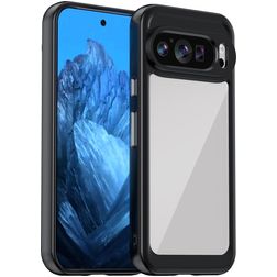 Mobigear Crystal Google Pixel 9 Fodral Hårdplast Skal - Svart