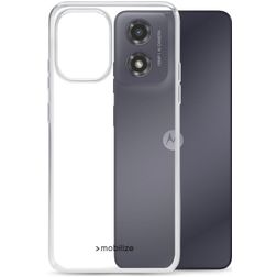 Mobilize Gelly Transparente Motorola Moto G04 TPU flexível Capa traseira - Transparente