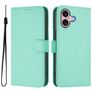 Mobigear Urban Wallet iPhone 16 Pungetui med Seddelrum - Grøn