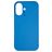 Nudient Base iPhone 16 Plus Silikon Etui plecki - Vibrant Blue