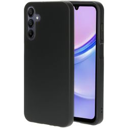 Mobiparts Classic Samsung Galaxy A15 Elastyczne TPU Etui plecki - Matt Black