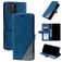 Mobigear Rhombus iPhone 12 Pro Lompakkokotelo + Setelitasku - Sininen