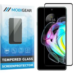 Mobigear Premium Motorola Edge 20 Cristal templado Protector de pantalla - Compatible con fundas - Negro