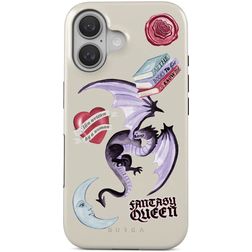 Burga Tough iPhone 16 MagSafe Hard Case Back cover Shockproof - Plot Twister