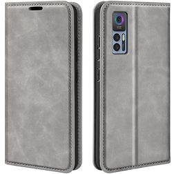 Mobigear Retro Slim TCL 30 Capa livro Carteira - Cinzento