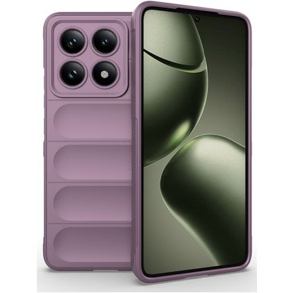 Mobigear Bumpy Xiaomi 14T TPU flexível Capa traseira - Roxo