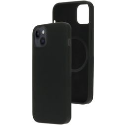 Mobiparts iPhone 14 Plus Silicone MagSafe Back cover - Nero