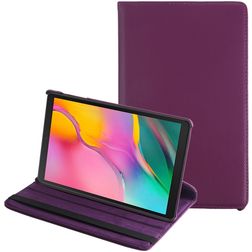 Mobigear DuoStand Samsung Galaxy Tab A 10.1 (2019) Funda tipo libro giratoria - Morado