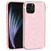 Mobigear Glitter iPhone 12 Pro Max Plástico rígido Capa traseira - Rosa