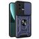 Mobigear Armor Ring Cam Slide Xiaomi 13 Plástico rígido Capa traseira Antichoque com anel e tampa deslizante para câmara - Azul